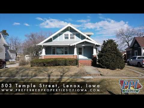 FOR SALE - Distinguished, Craftsman Style Home in Lenox, Iowa!