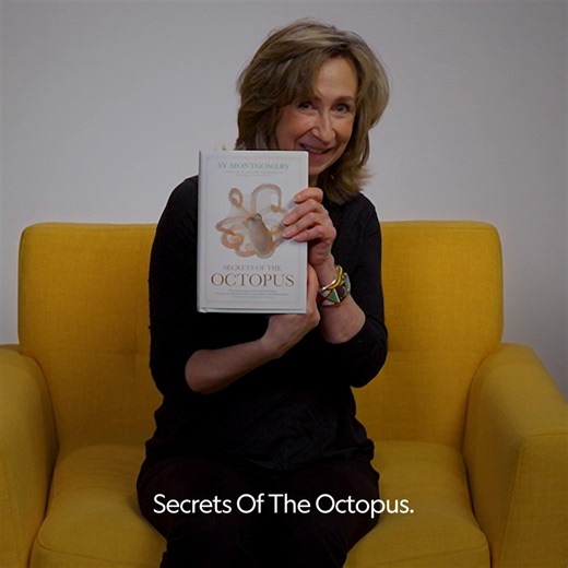 18K views · 298 reactions | We truly admire Sy Montgomery’s enthusiasm for the octopus and all its charms  Her new book, #SecretsOfTheOctopus, is now available at https://on.natgeo.com/4bkdwa5 Stream the limited series from James Cameron now on Disney+ and Hulu. #ourHOME | National Geographic TV | Facebook