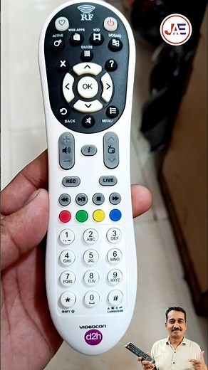 d2h remote.RF Videocon 🖥️#shortsfeed