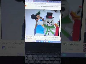 Disneys Sing Along Songs The 12 Days Of Christmas VHS 1993