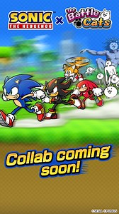 The Battle Cats X Sonic the Hedgehog collab coming soon | The Battle Cats