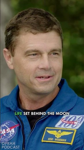 What was it like to see the earth set behind the moon?
