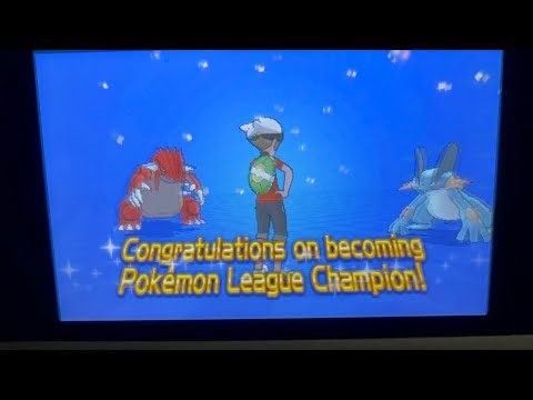 The ending of Pokemon omega ruby 🥹🥹🥹