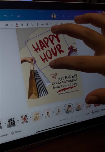 SET YOUR ALARM!!! Happy hour on saturday from 2-3PM use promocode; HAPYYHOUR ✨‼️🚨