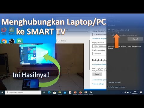 How to Connect a Laptop/PC to a SMART TV with WiFi
