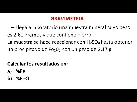 Gravimetric Analysis #3