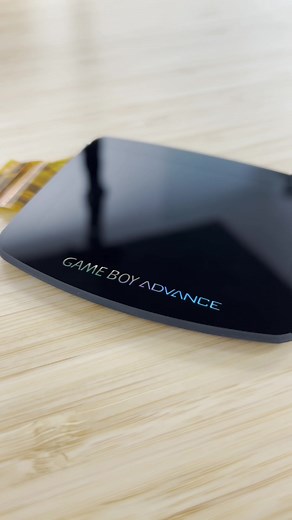 let's take a look at what's inside the new IPS laminated LCD for GBA, and the different shells available! #gameboy #gameboyadvance #gba #ipslcd #funnyplaying #modding #retrogaming #packaging #fyp