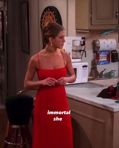 Jennifer Aniston Red Dress Fashion Moments on Friends