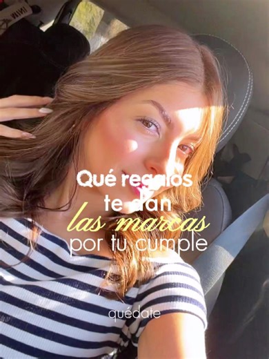 Estas marcas en México 2026 te dan regalos gratis en tu cumpleaños 🎂 guarda este video para tu cumple. ✨ #regalosgratis #cumpleaños #regaloscumpleaños #paratiiiiii #regalos