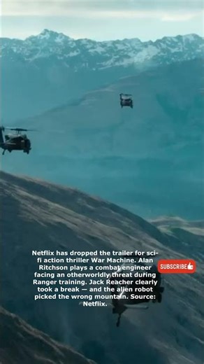 Alan Ritchson Takes on an Alien Threat in Netflix’s War Machine — ScreenNext News — Feb 5, 2026