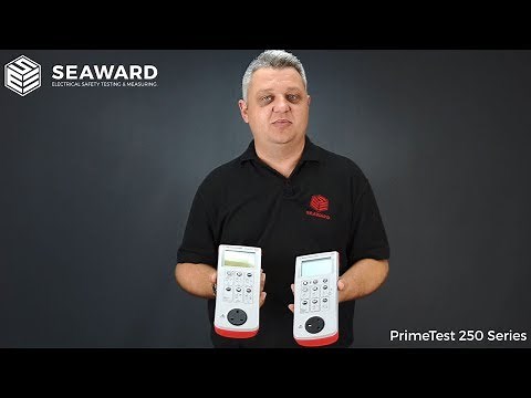 Seaward PrimeTest 250 & 250+ PAT Testers (382A910 / 403A910)