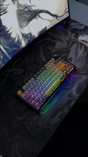AK820 V2 Great typing feel & stunning lighting effects