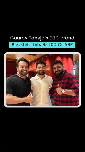 Founders.Talks on Instagram: "After Shark Tank India Rejection, Gaurav Taneja’s ‘Beast Life’ Surges to ₹100 Crore ARR. YouTuber-turned-entrepreneur Gaurav Taneja, popularly known as Flying Beast, has achieved a major milestone as his protein supplements brand, Beast Life, crosses ₹100 crore in annual recurring revenue. Taneja, who once pitched the brand on Shark Tank India, says they’ve witnessed many competitors fade away but Beast Life continues to grow stronger. #flyingbeast #entrepreneurs #G