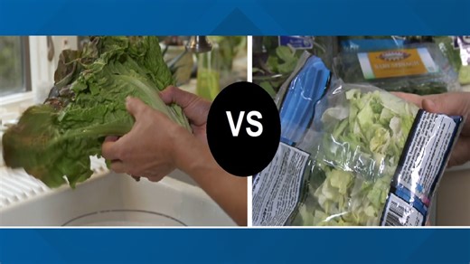 Bagged vs. whole lettuce: Is there a 'safer' salad?