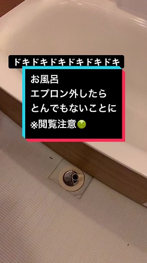 お風呂のエプロン外し方とライフハック - ドア付き浴室の市営施設でのお掃除チャレンジ