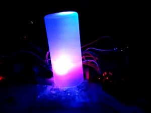 Finally made a glowing candle :) (RGB one!) (With Video?) (now with code! LOL) :