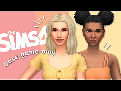 CREATING SIMS USING *ONLY* THE BASE GAME! - wait it's easy?!
