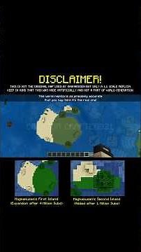✓Magmamusen Island Seed Map Found! (95% Accuracy) Minecraft Bedrock/MCPE 2026 | Creator Crafter321