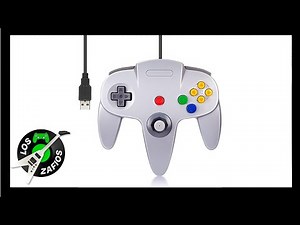 Testing a Nintendo 64 USB controller on Switch (Spanish w/ English subs)