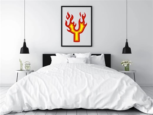 Flame Font SVG Bundle: Burning Fire Alphabet (digital Download) - Etsy