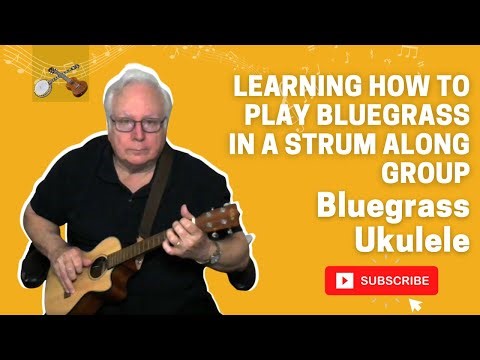 Learning How to Play Bluegrass in a Strum along Group | Bluegrass Ukulele | Dr. Dennis