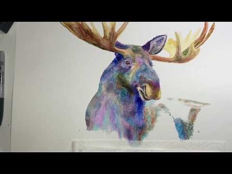 Tim Holtz alcohol inks: using them on yupo paper