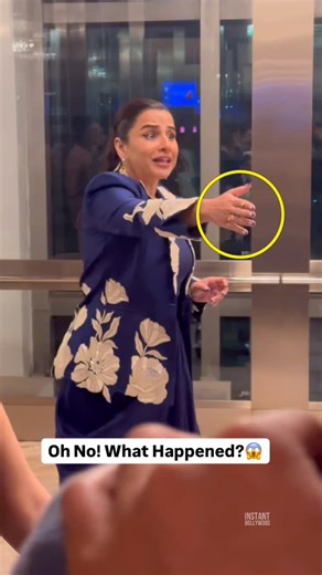 Instant Bollywood on Instagram: "Vidya Balan’s shocked reaction leaves everyone curious 😱 . #vidyabalan #instantbollywood #tc"