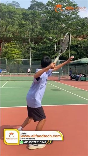 U12 Tennis Champion! Fast & Fierce Forehand Strikes 🎾🔥