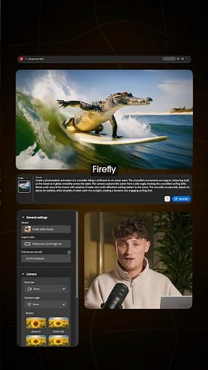 AI for Video is here!🎥 #adobe #Adobepartner #AdobeFirefly #ai #editingtutorial #editingskills