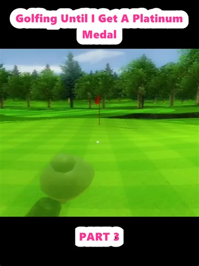 Golfing for Platinum Medals in Wii Sports