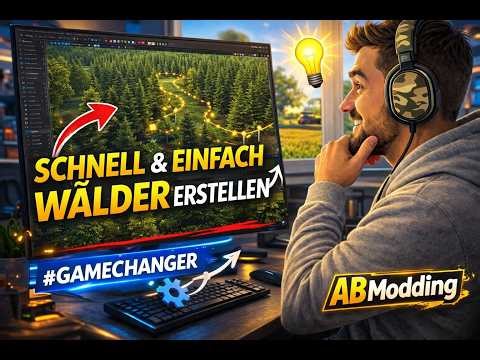 👉 Schnell & einfach Wälder erstellen 🌲 LS25 Modding Tutorial