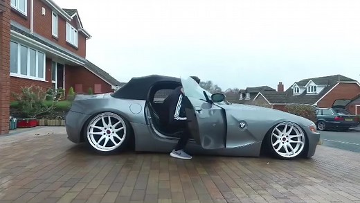 Customized BMW Z4 Air Suspension Drive