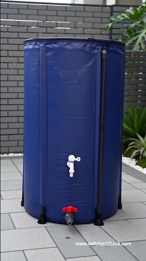 Best Collapsible Rainwater Tank | 132-Gallon PVC Water Collector Setup & Review