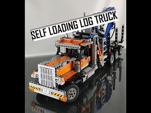 SELF LOADING LOG TRUCK - LEGO TECHNIC42128 B MODEL