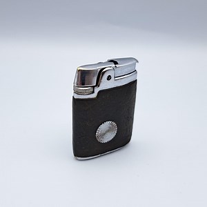 Vintage Ronson Varaflame Victor Working Butane Lighter With Leather Finish - Etsy