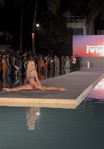 Livvy Dunne and Ilona Maher at Miami Swim Week