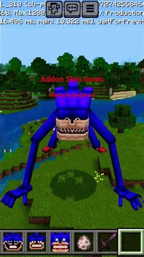 Shin Sonic All Phase 1-4 in Minecraft Mod
