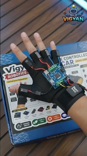 🖐️ Build a Gesture Controlled Robot Car | Arduino Project