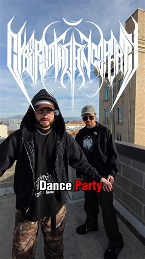 Cyber Goth Dance Party on Instagram: "WE OUTSIDE 🫡 Our newest single "FIGHT SONG" is on all major platforms and the included Roblox! Go stream it and tell us what you think 🤔 come catch us down @good_judys Dec 19th & 20th for our benefit shows 🖤 we going dummy so don't miss out!"