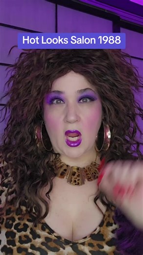 Hot Looks Salon 1988 heats up again with another fabulous makeover by Donna! This one inspired by The Runaways and Joan Jett! 🍒💣 #80s #makeover #hairstylist