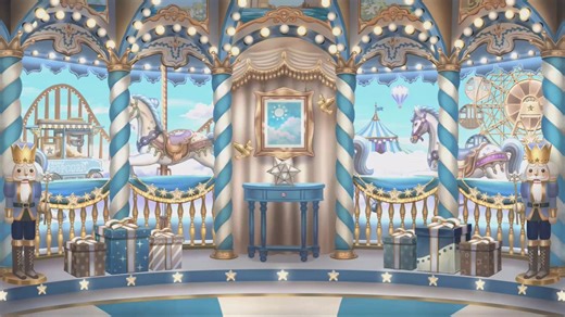 RT @mizusisi_illust: ⭐【動く配信用背景】BoothOpenのお知らせ⭐🎡『天界のメルヘンランド(馬差分付き)』可愛いものが好きなVさんに是非届いて欲しいです💐雲の上にあるテーマパークで歌枠・雑談などいかがでしょうか？▼🎠昼夜セット