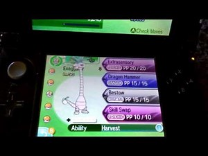 Making a exeggcutor with all possible moves for shiny hunting