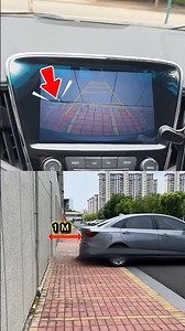 How to Measure Distance When Reversing Using a Backup Camera #cardrivingtips #drivers