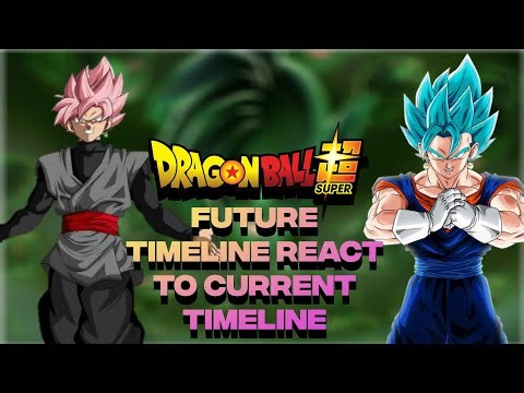 Dragon ball future timeline react to current timeline|| Part 2|| Gacha React||