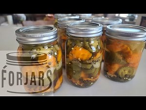 Canning Mexican Pickled Vegies With Linda's Pantry
