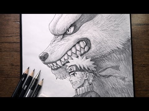 How to Draw Naruto Six Paths Sage Mode & Kurama | Step-by-Step Anime Art for Beginners