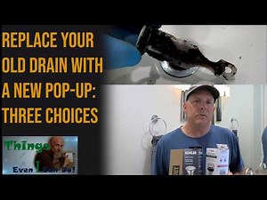 How to Replace a Bathroom Sink Drain | DecoDrain vs Kohler vs Tioriy (Detailed version)