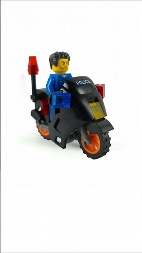 LEGO Police Motorcycle: The Ultimate Budget Build! 🚓
