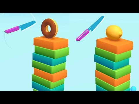 Slice Master! Very satisfying and relaxing ASMR slicing gameplay video