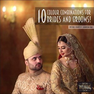 17K views · 91 reactions | Tag upcoming couples looking for color combos! Follow Pakistan Wedding Show for bridal combinations, wedding wear and much more. Pictures Courtesy: Zarmisha Dar, Zuria Dor, HSY, Rana Noman, Republic Womenswear, Republic by Omar Farooq and Ayesha and Usman Qamar. | Pakistan Wedding Show | Facebook